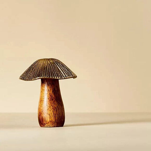 Anthropologie Toadstool Mushroom Decorative Object Small - Picture 1 of 1